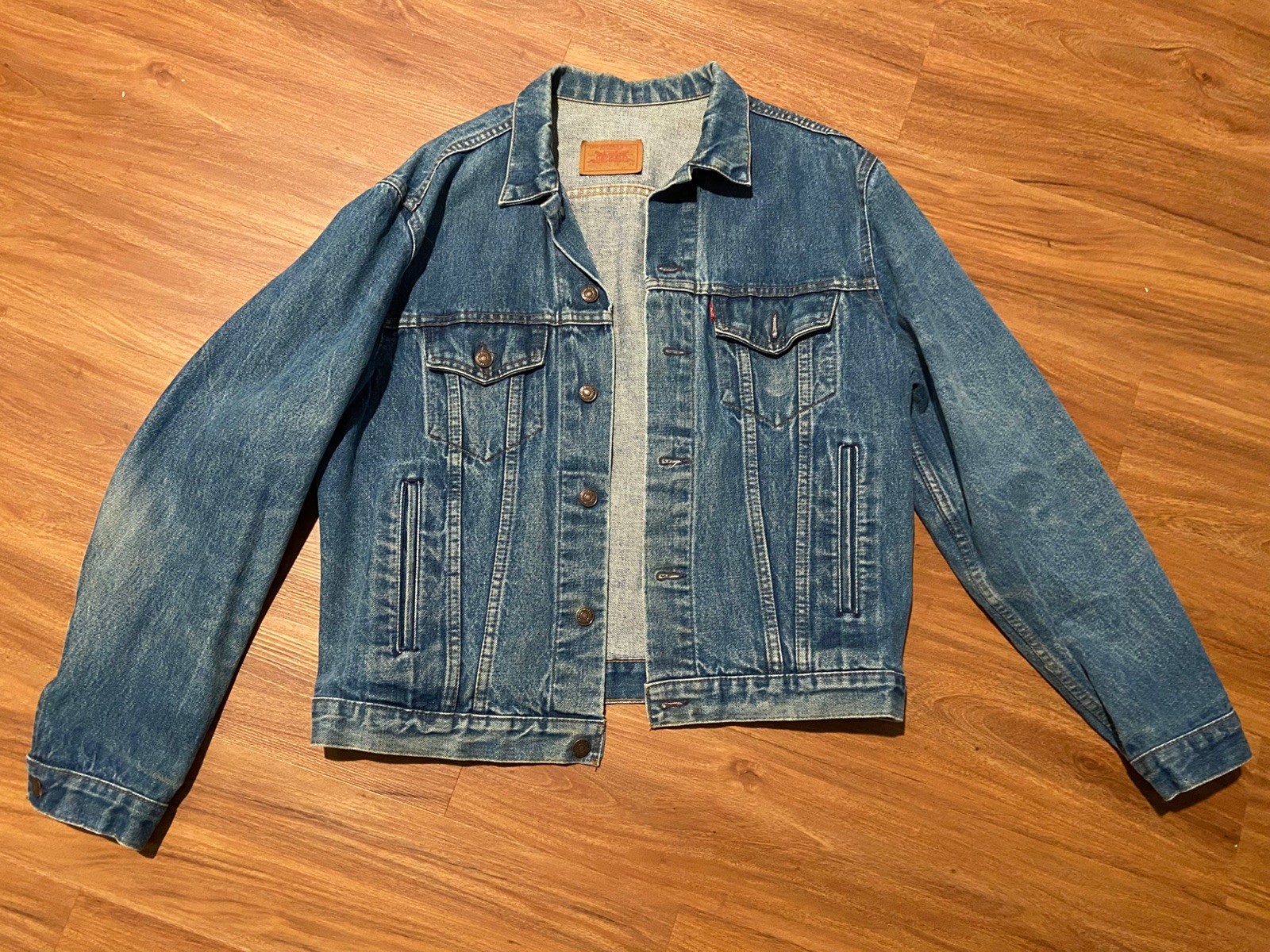 Levi\'s 90s True Vintage Denim Jacket Indigo M Vintage Relaxed Fit Levi\'s 90s True Vintage Denim Jacket Indigo M Vintage Relaxed Fit