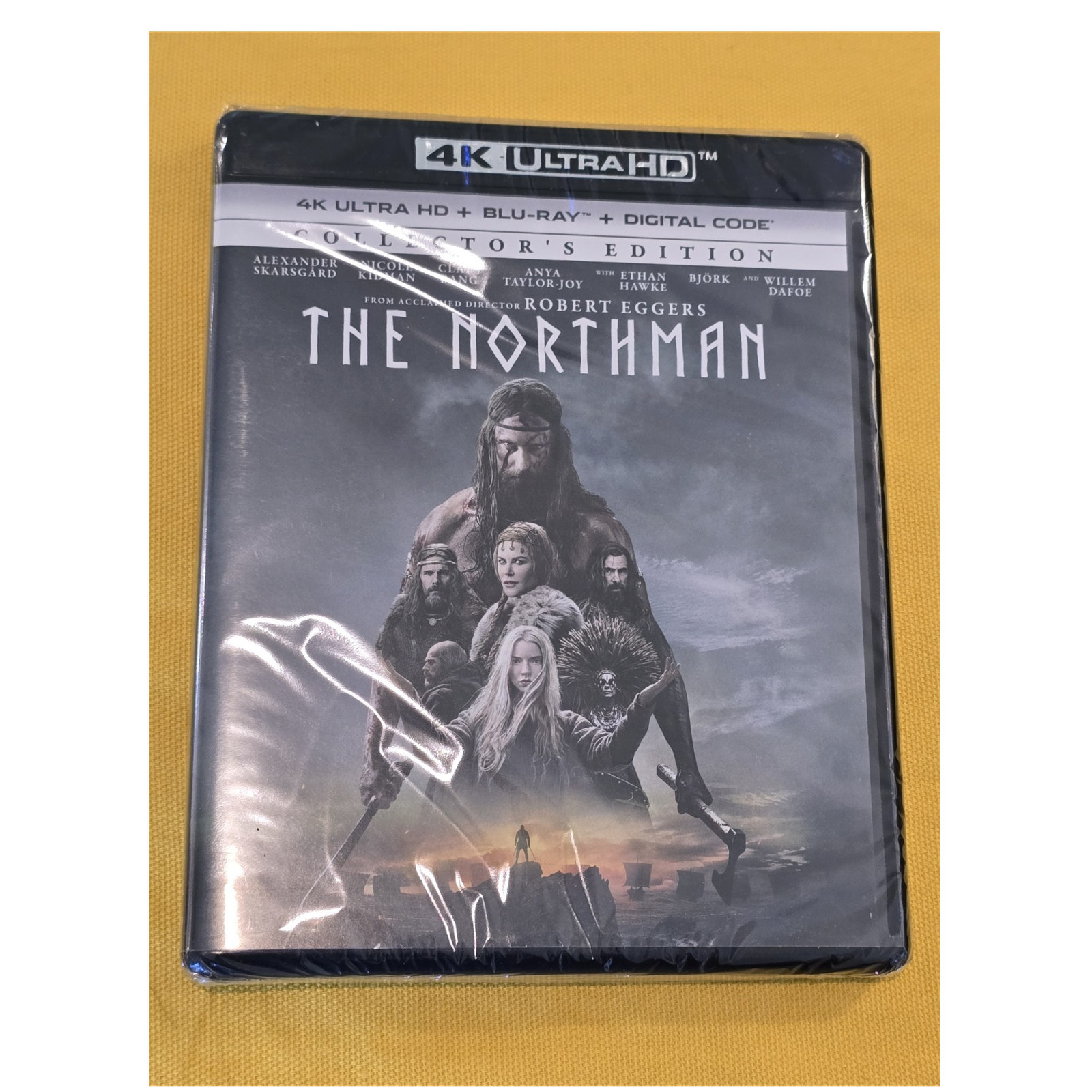 The Northman 4K Ultra HD Blu-ray Digital Code Alexander Skarsgård Kidman