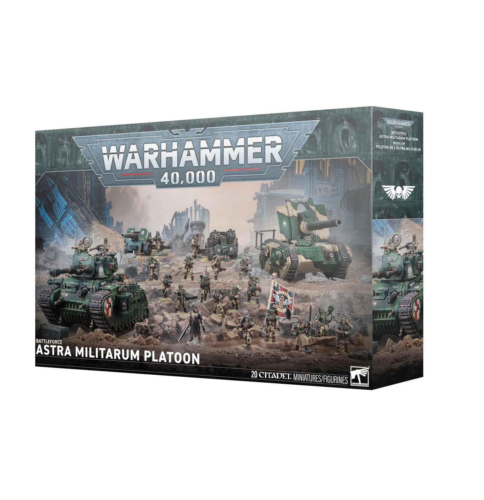 Warhammer 40k Astra Militarum Platoon Battleforce