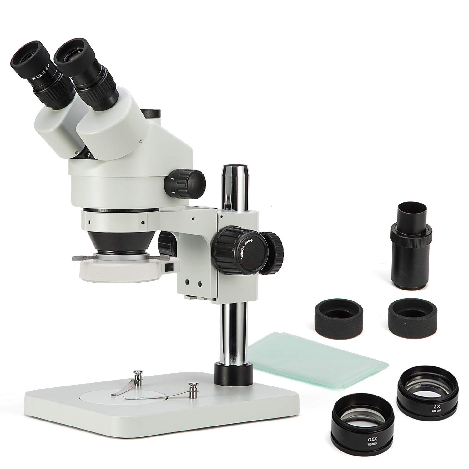 SWIFT Trinocular Stereo Zoom Microscope with 56-Bulb LED Ring Light,3.5X-90X ... SWIFT Trinocular Stereo Zoom Microscope with 56-Bulb LED Ring Light,3.5X-90X ...