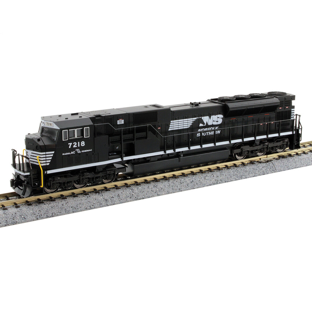 Kato 176-5517 EMD SD80MAC Locomotive, Norfolk Southern #7218 N Scale