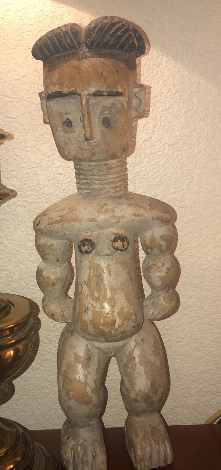 Vintage Rare African Hand Carved Birth Maternity Statue Super Rare Vintage Rare African Hand Carved Birth Maternity Statue Super Rare