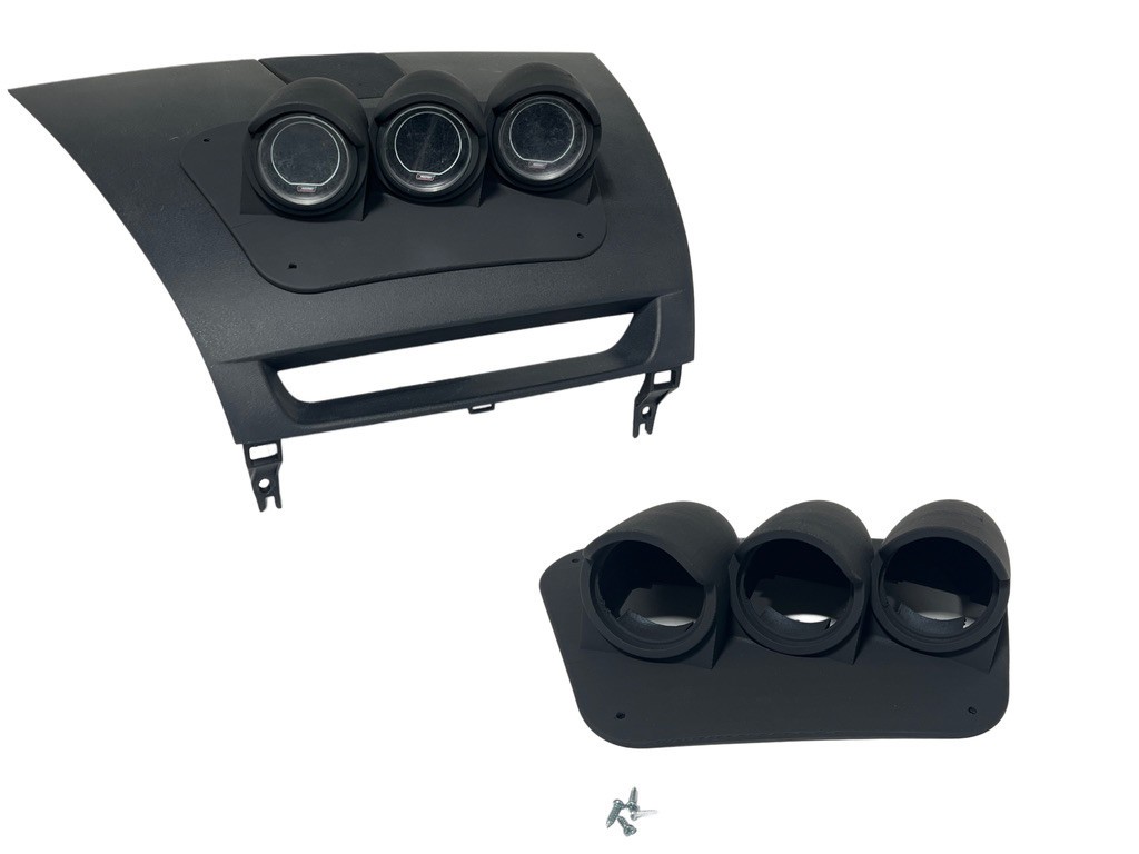 04 08 Mazda Rx8 Center Dash 52mm Triple Gauge Pod Holder Mount