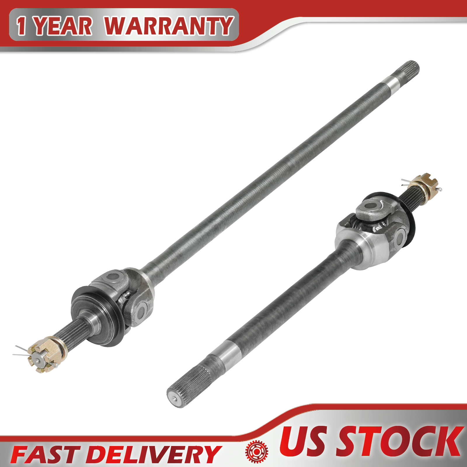 Front Left & Right Axle Shaft Assembly for 1997-2001 Jeep Cherokee Jeep Wrangler