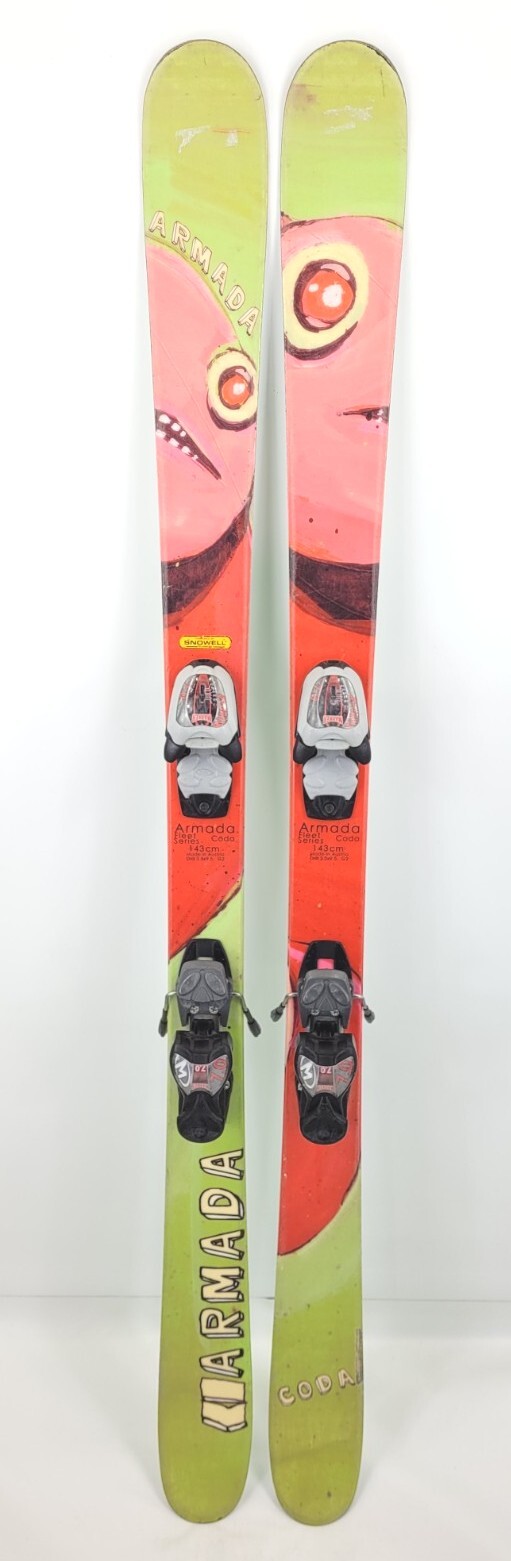 Armada Coda 143cm Skis w/ Marker 7.0 Bindings Armada Coda 143cm Skis w/ Marker 7.0 Bindings