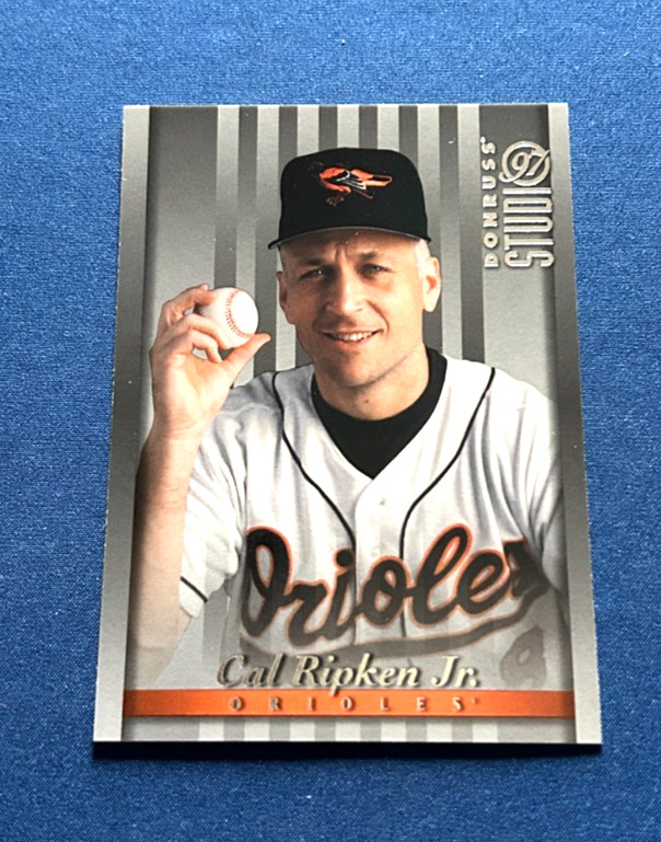1997 Donruss Studio Baseball Cal Ripken Jr. #51 HOF Set Break NM