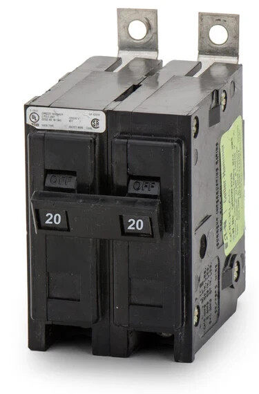 Eaton/Cutler-Hammer QBHW2020 2 Pole Circuit Breaker *TAKE OUT BREAKER Eaton/Cutler-Hammer QBHW2020 2 Pole Circuit Breaker *TAKE OUT BREAKER
