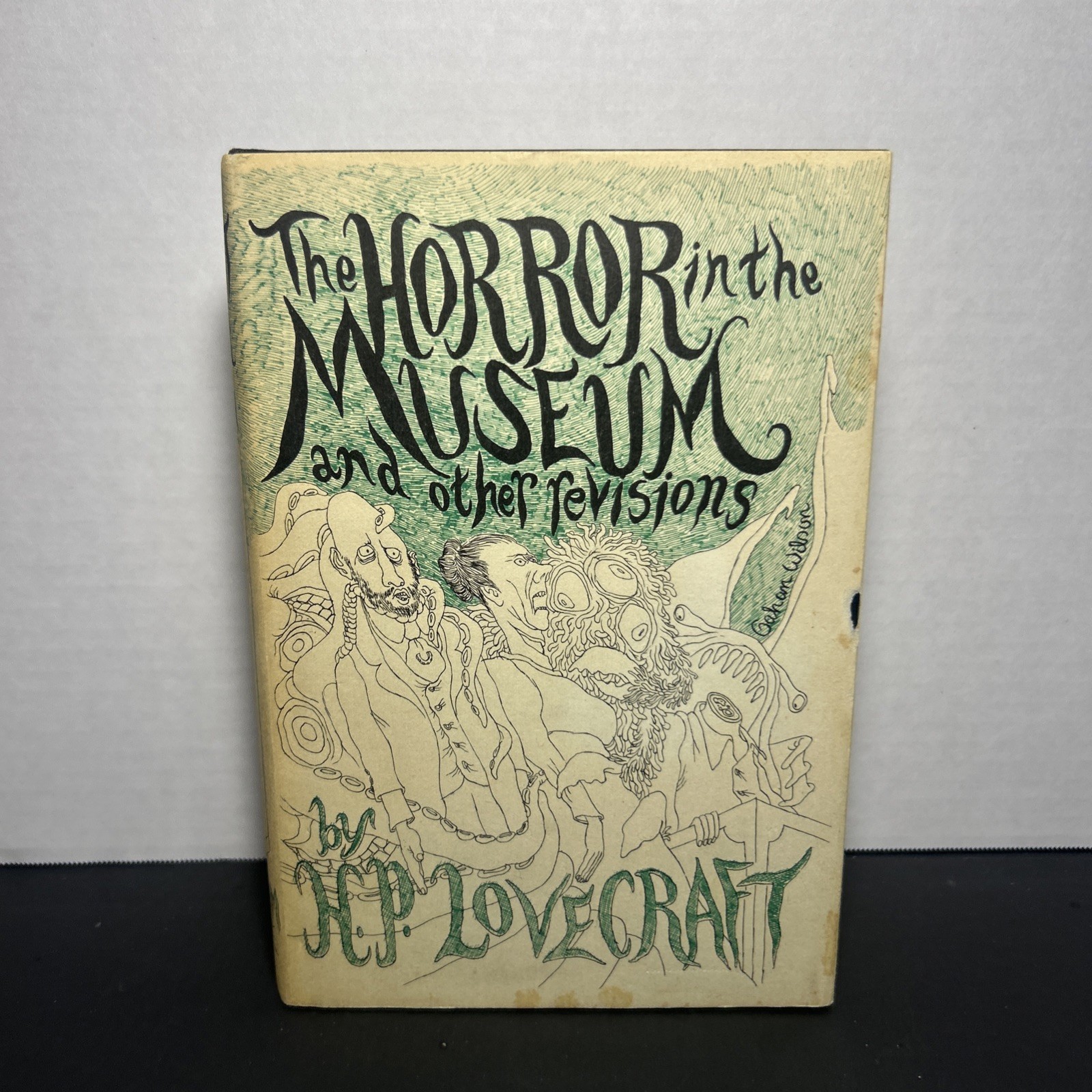 THE HORROR IN THE MUSEUM by H P Lovecraft Arkham House 1st Printing Gahan Wilson THE HORROR IN THE MUSEUM by H P Lovecraft Arkham House 1st Printing Gahan Wilson