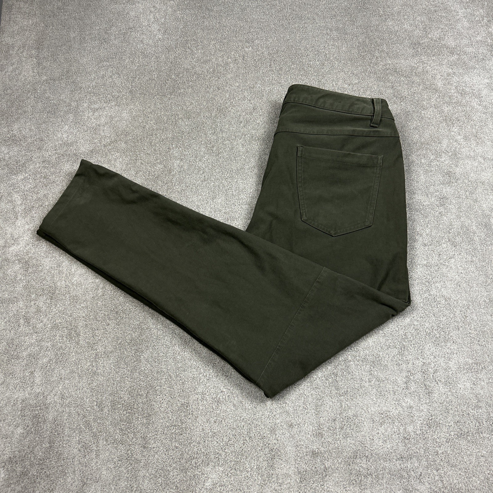Lululemon ABC Slim Fit 5 Pocket Pants Mens 32 x 30 Green Utilitech Stretch