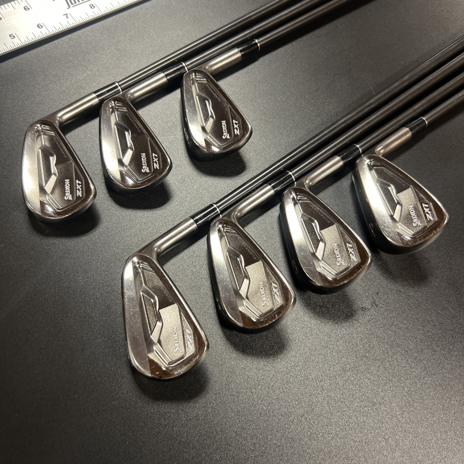 Srixon Limited Editio Black Zx7 Mkii Iron Set Stiff Kbs Tour C Taper