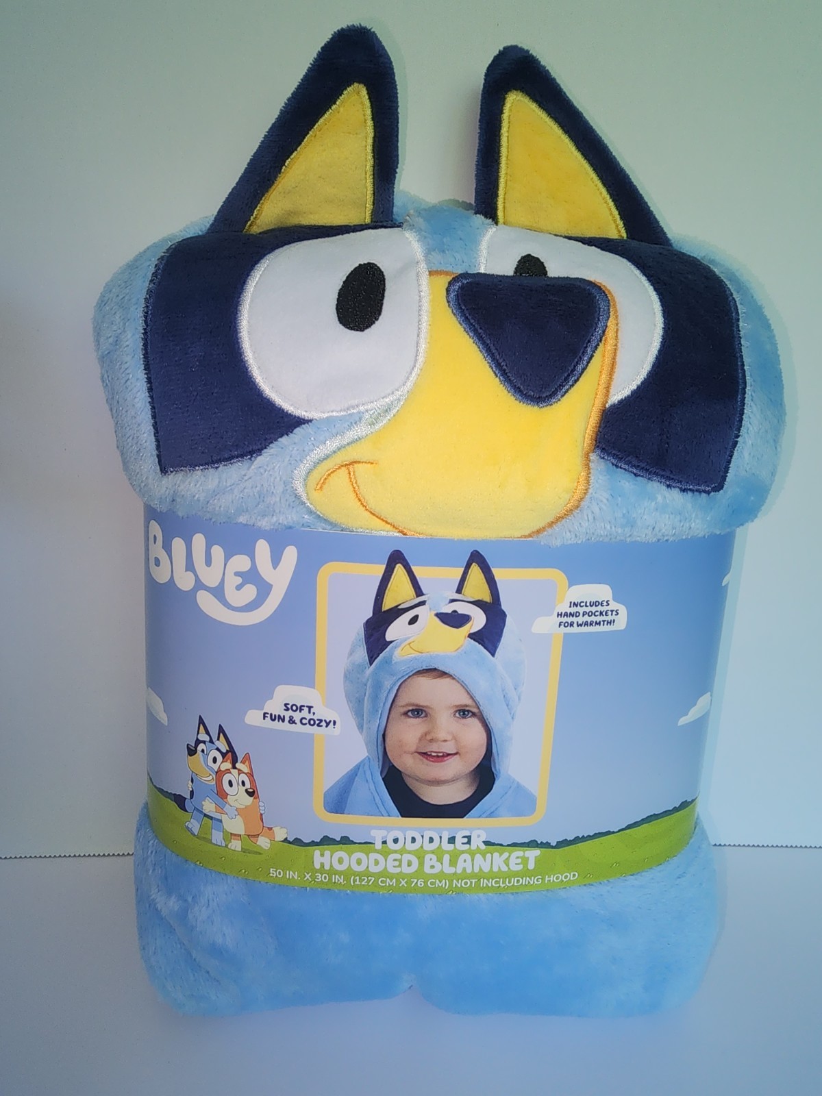 🔥 Bluey Toddler Hooded Blanket - Bluey  - IN HAND READY FOR  🔥 