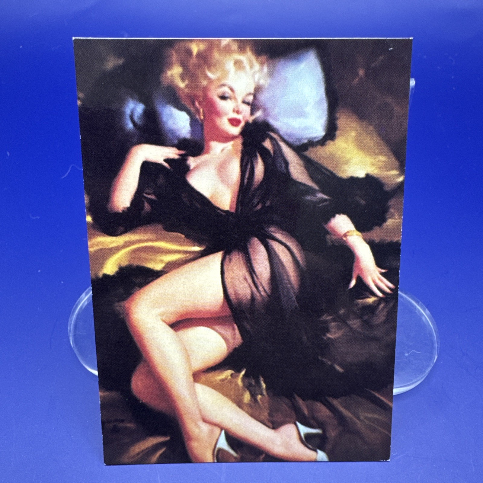 Gil Elvgren 1 - Ladies of Naughty Nostalgia: Promo Card 1993 Comic Images
