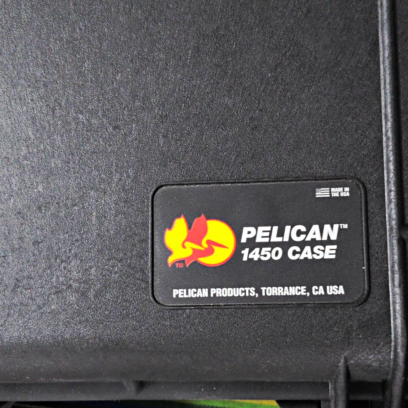 Pelican 1450 Case w/ U-Style Metalworking Shim Tool Bits in Plastic Sleeves