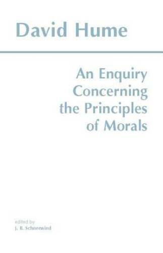 An Enquiry Concerning the Principles of Morals (Hackett Classics) - GOOD