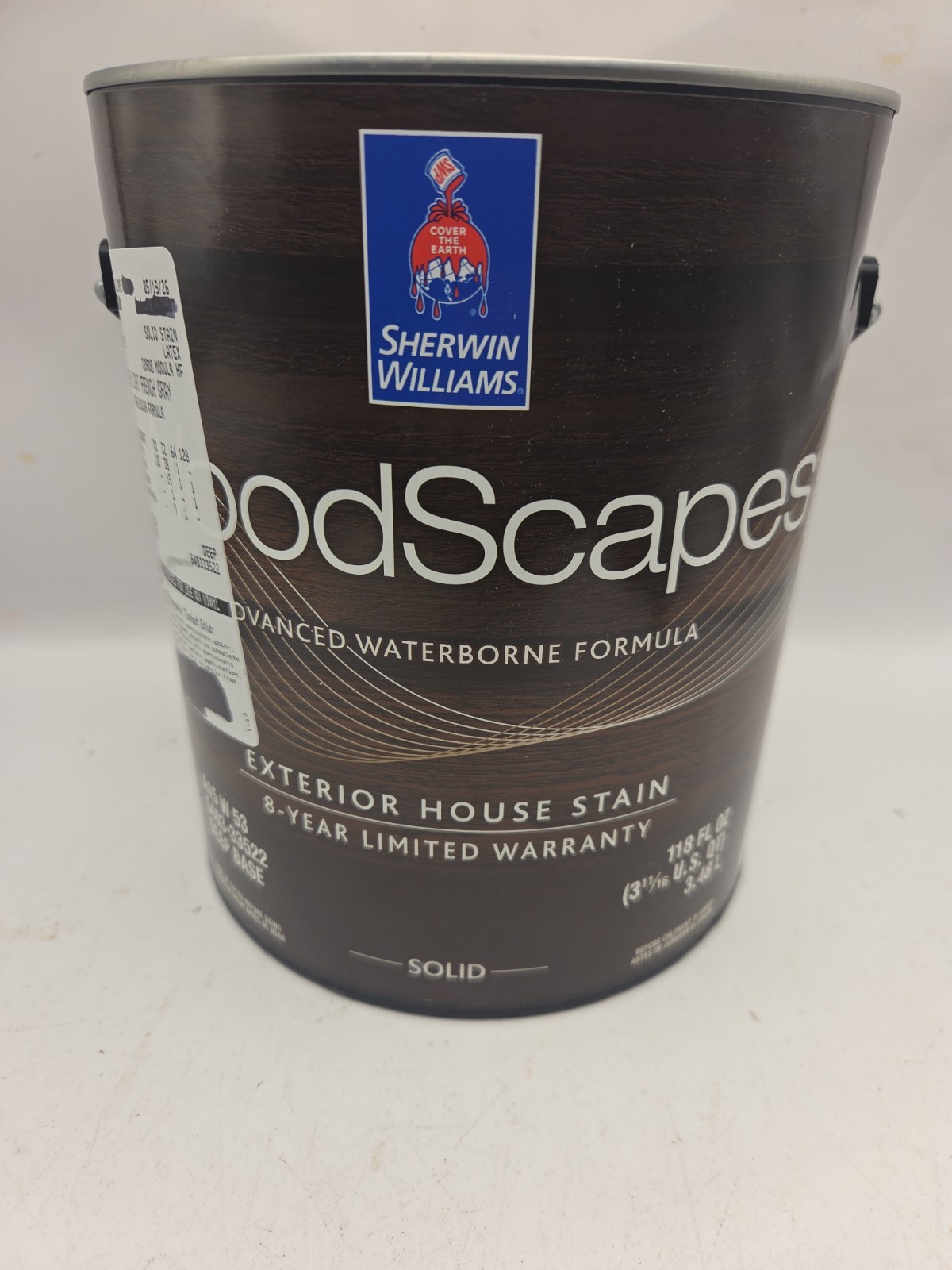 1 Gallon Sherwin Williams WoodScapes Solid Color 0055 Light French Gray Exterior 1 Gallon Sherwin Williams WoodScapes Solid Color 0055 Light French Gray Exterior