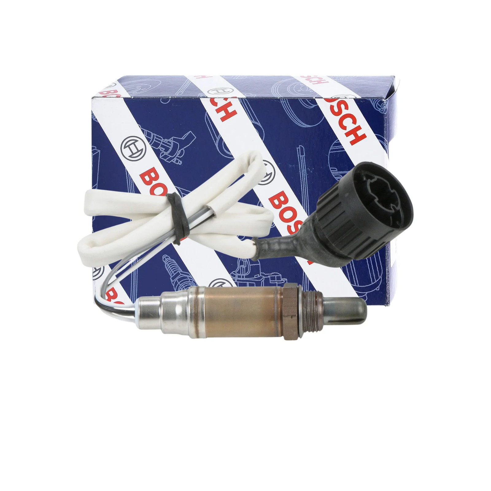 Upper Oxygen Sensor Bosch 13231 compatible with 1987-1995 BMW 318i 325i 530i M3