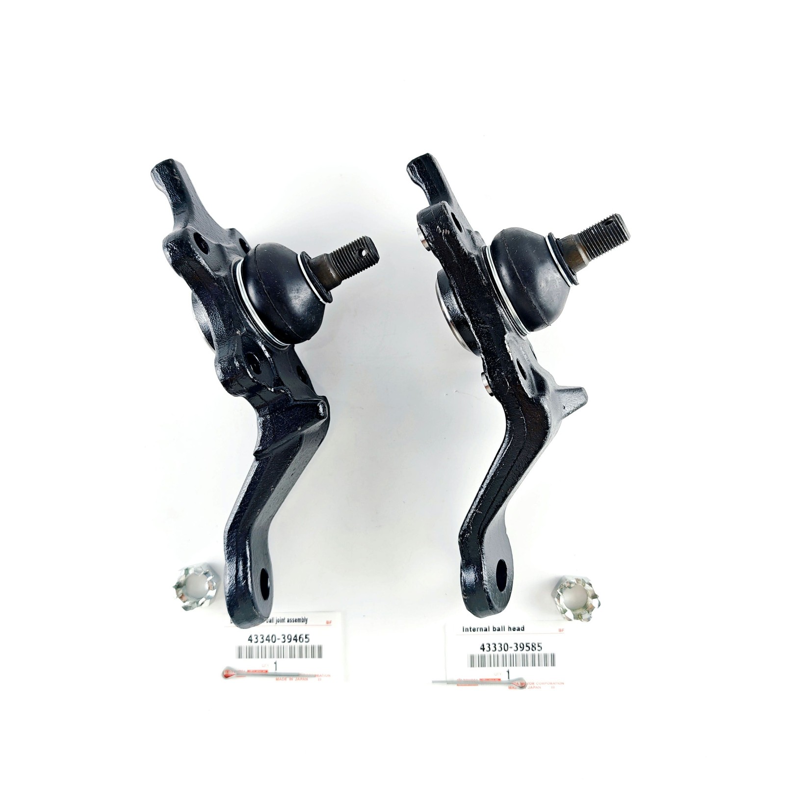 OEM For TOYOTA 4RUNNER Front LH & RH Lower Ball Joints 43330-39585 43340-39465