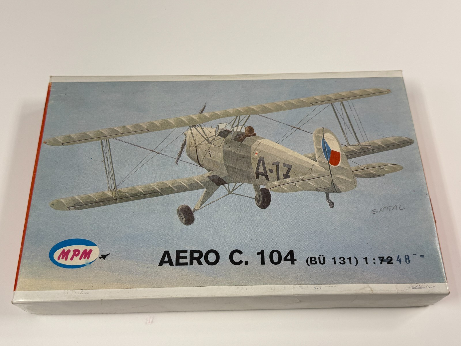New MPM Aero C. 104 1/72 Scale Plastic Model Biplane Airplane Kit