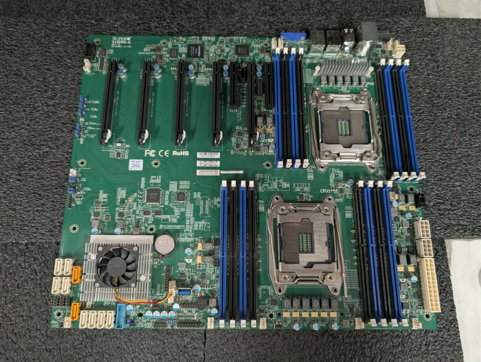 Supermicro X10DRG-Q Intel LG2011-3 E-ATX Server/Workstation Motherboard
