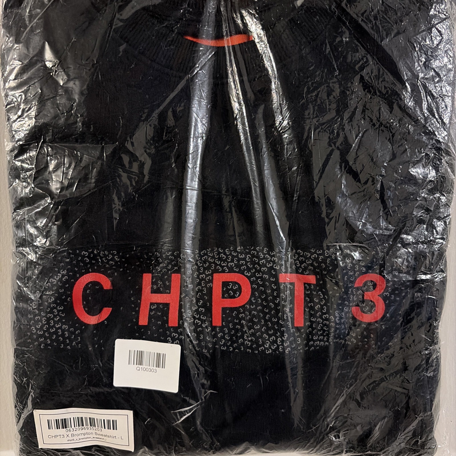 CHPT3 Cotton Crewneck Sweatshirt Size L