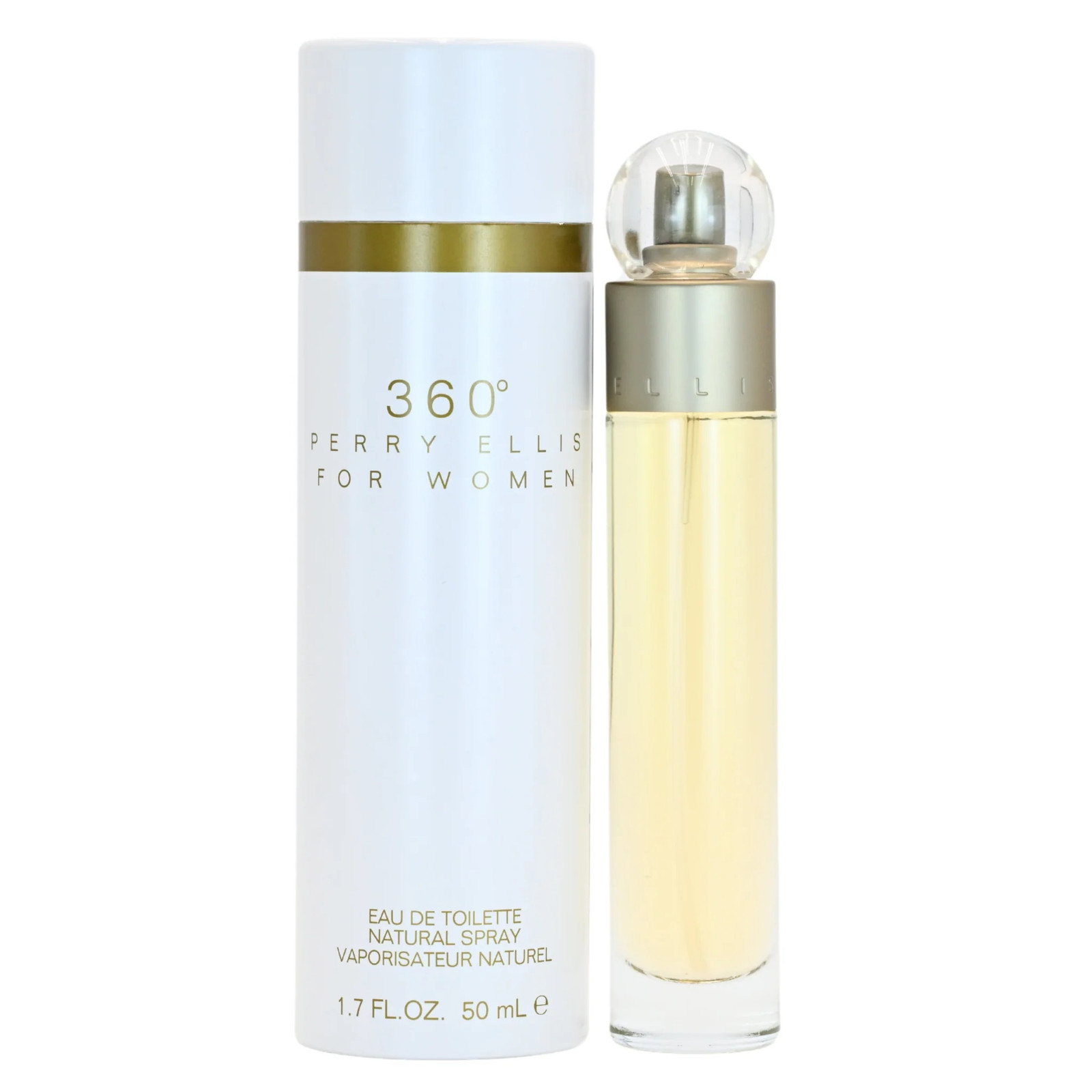 360 by Perry Ellis Perfume for Women EDT 1.6 / 1.7 oz New In Box