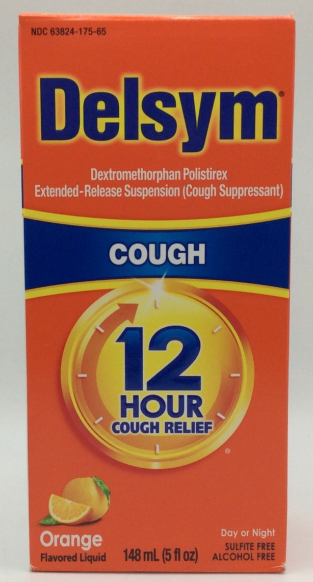 Delsym 12 Hour Cough Medicine for Adults, Liquid Orange Flavor 5oz, AUG/2028