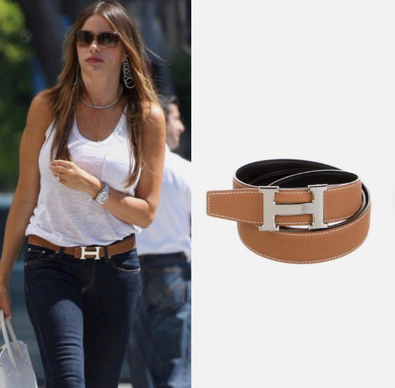 Hermes 32mm Reversible Brown / Black Leather H Belt Silver Buckle 34-36\