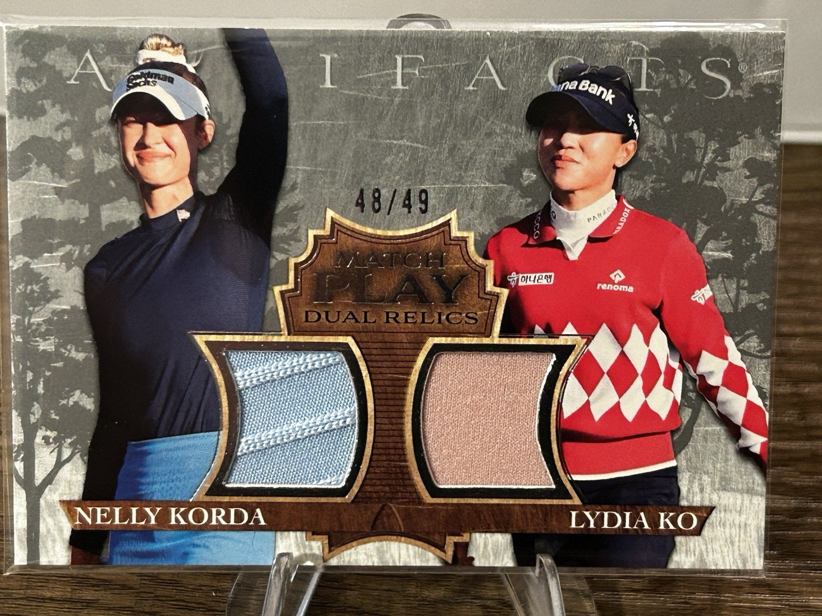 2026 Upper Deck Artifacts Golf Match Play Dual Relics Lydia Ko Nelly Korda /49 2026 Upper Deck Artifacts Golf Match Play Dual Relics Lydia Ko Nelly Korda /49