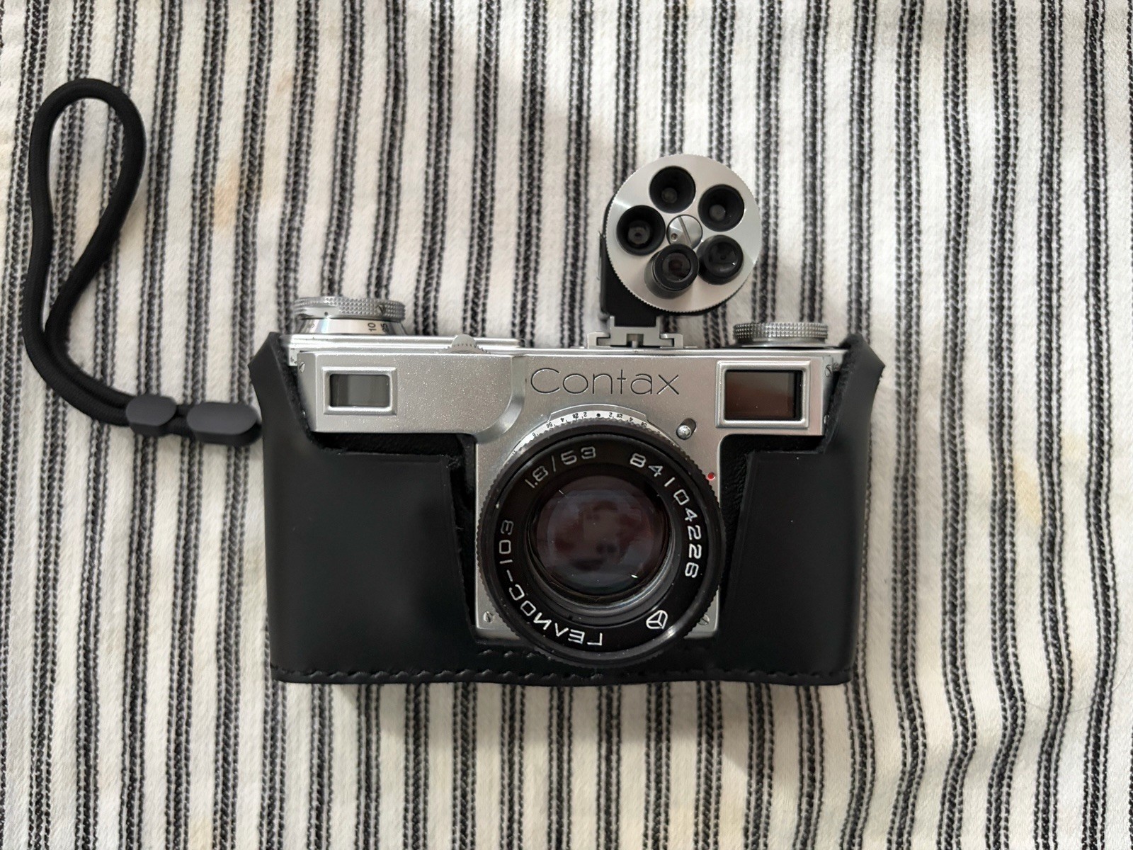 Zeiss Contax II Rangefinder, Pre-War | CLA’d, Made In Germany | Helios 103 USSR Zeiss Contax II Rangefinder, Pre-War | CLA’d, Made In Germany | Helios 103 USSR