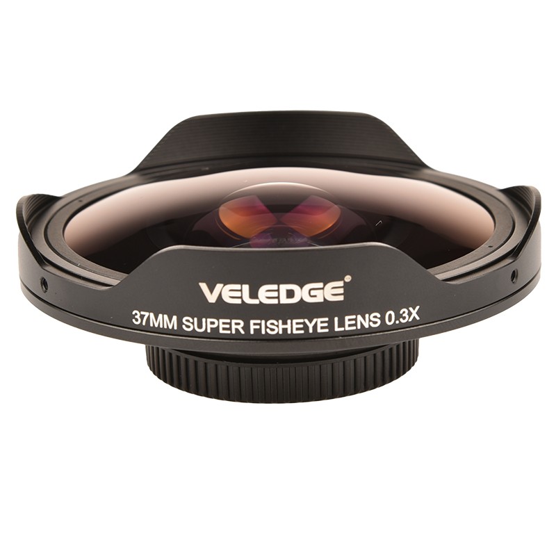 37mm / 43mm 0.3X Fisheye Ultra Wide Angle Lens for Video DV Camcorder