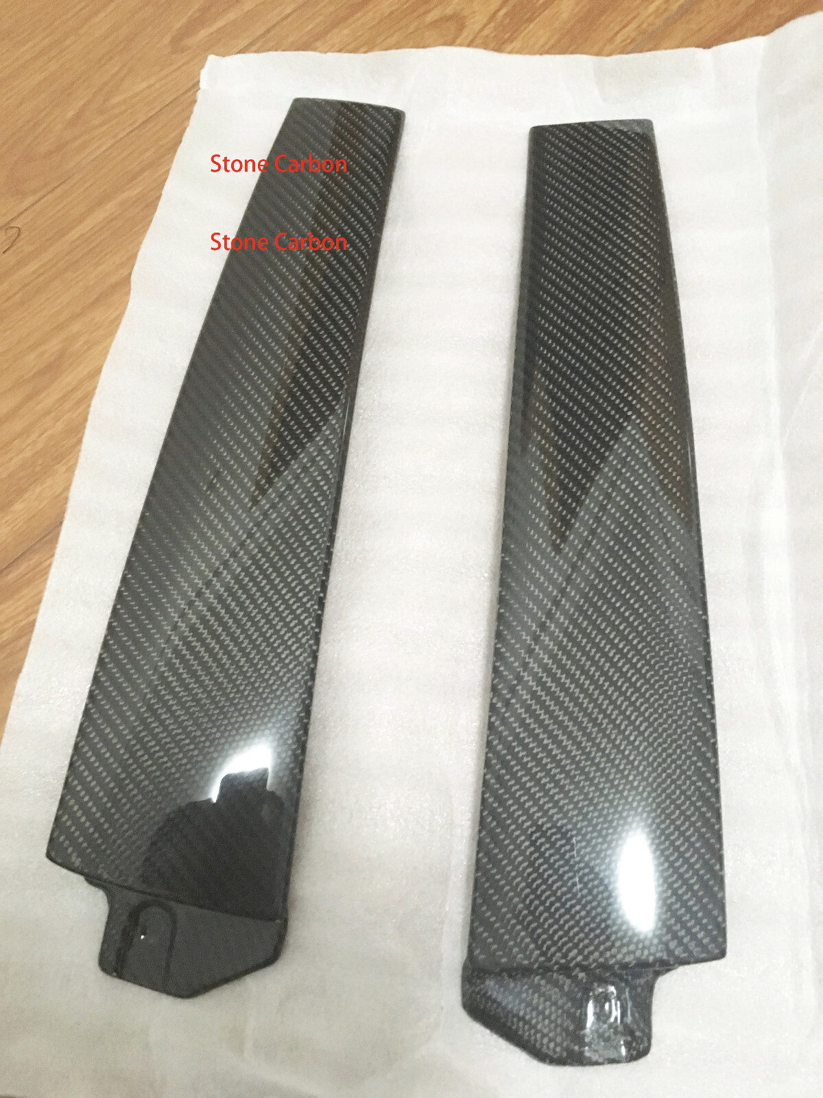 Pair Real Carbon Fiber For Nissan S13 Carbon Fiber B-Pillar Cover