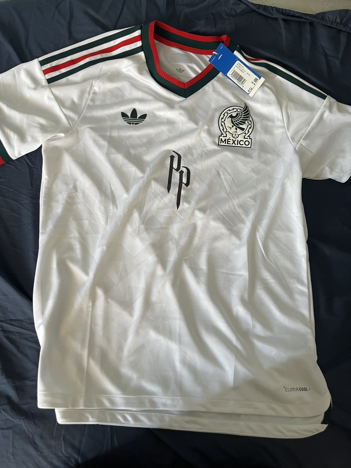 Adidas Mexico 2024-26 Authentic Away Jersey White JY5539 Mens L PESO PLUMA Adidas Mexico 2024-26 Authentic Away Jersey White JY5539 Mens L PESO PLUMA