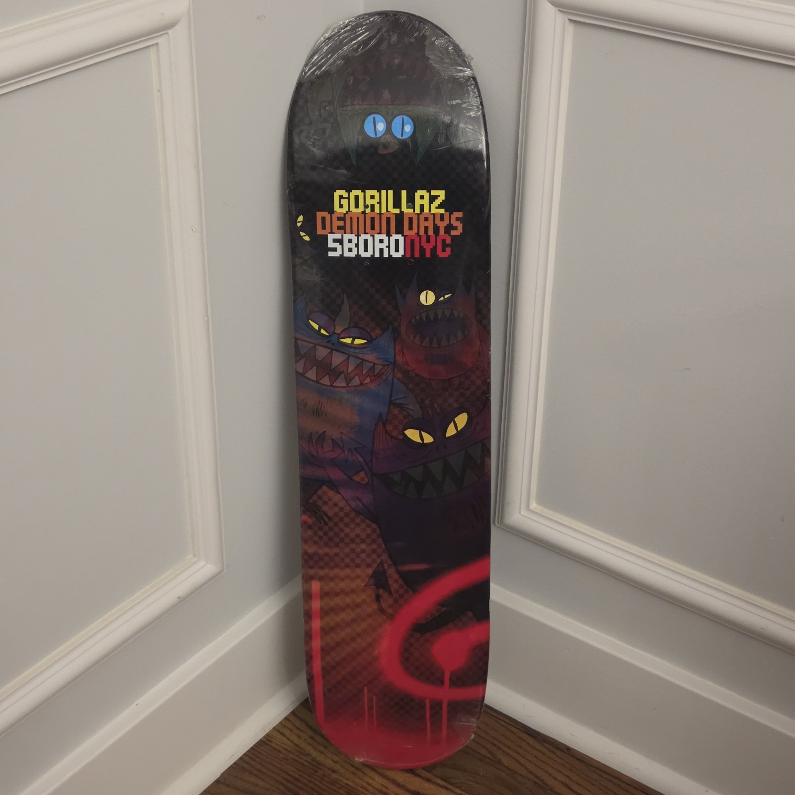 2005 Gorillaz x 5Boro NYC Demon Days Skateboard Deck Rare Limited 500 Promo MINT
