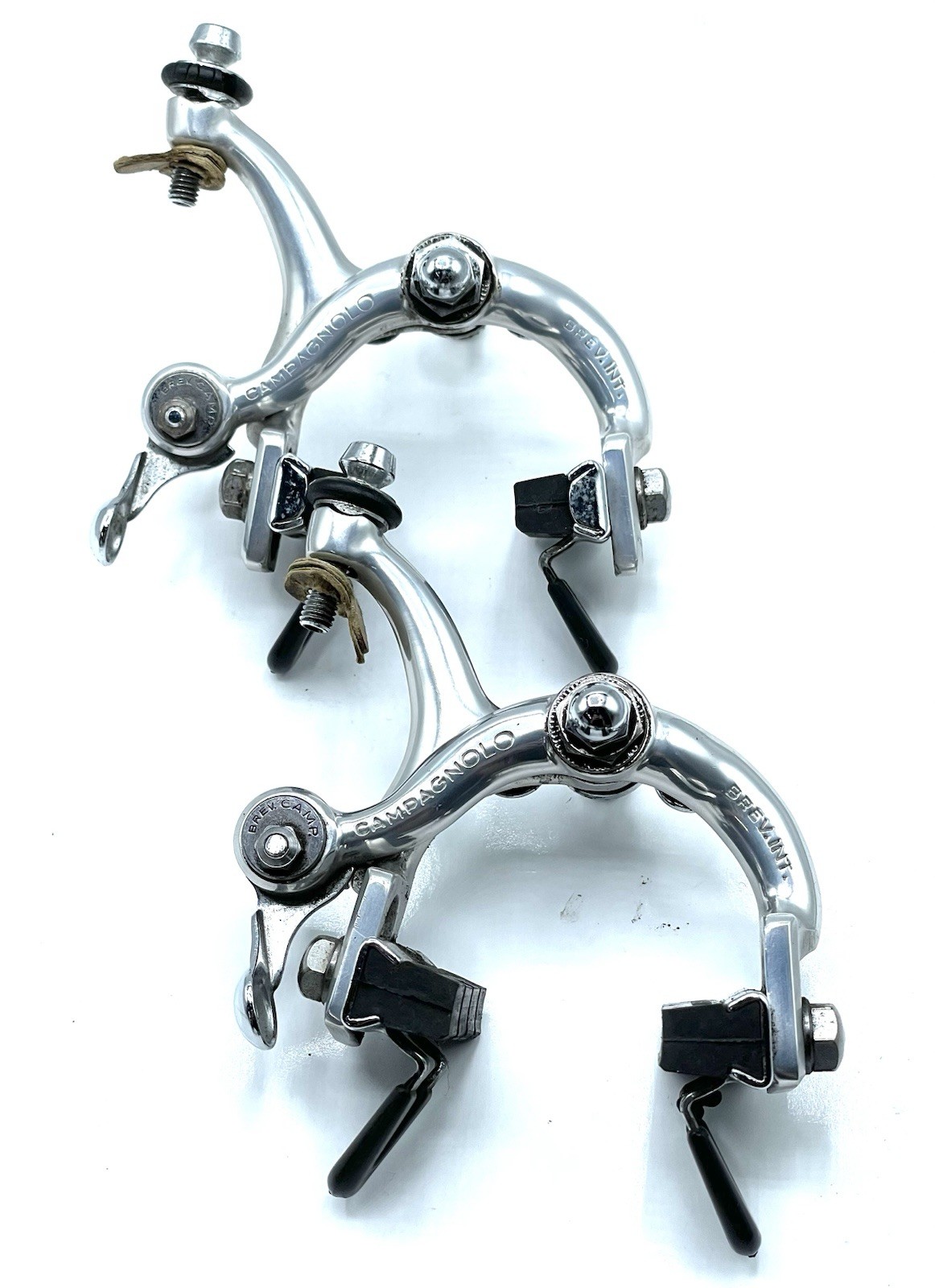 Campagnolo Super Record Road Bike Brake Calipers Vintage Campy Made in Italy Campagnolo Super Record Road Bike Brake Calipers Vintage Campy Made in Italy
