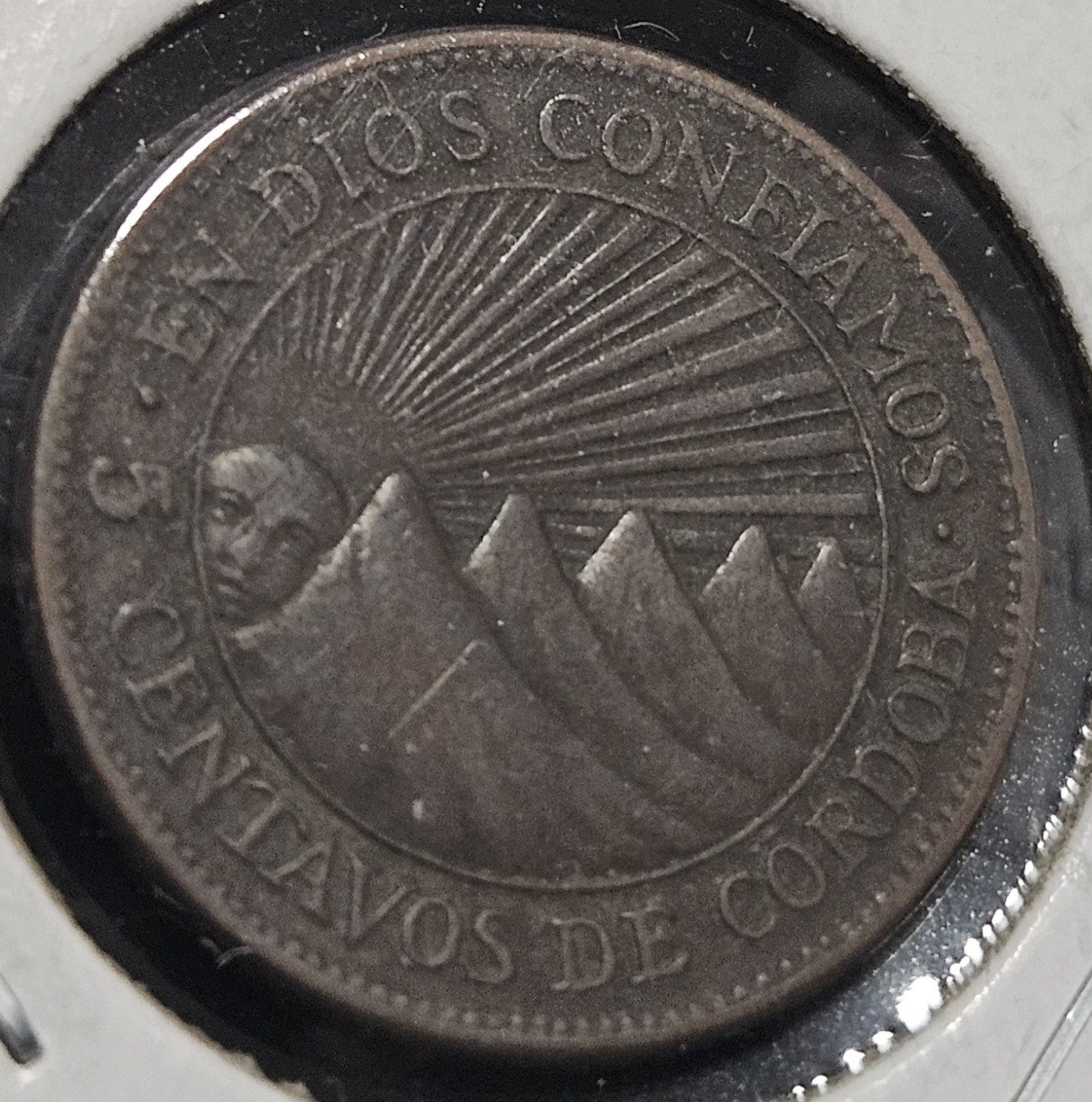 1943 Nicaragua 10 Centavos