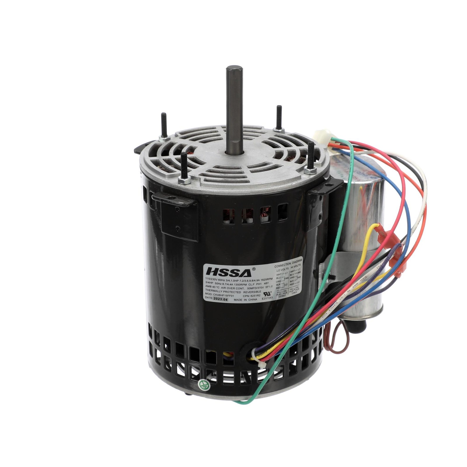 Captive-Aire Motor 3/4 Hp 115-1-60 & 230/1-60 CK48HF15FF01-60-115 - Genuine OEM Captive-Aire Motor 3/4 Hp 115-1-60 & 230/1-60 CK48HF15FF01-60-115 - Genuine OEM
