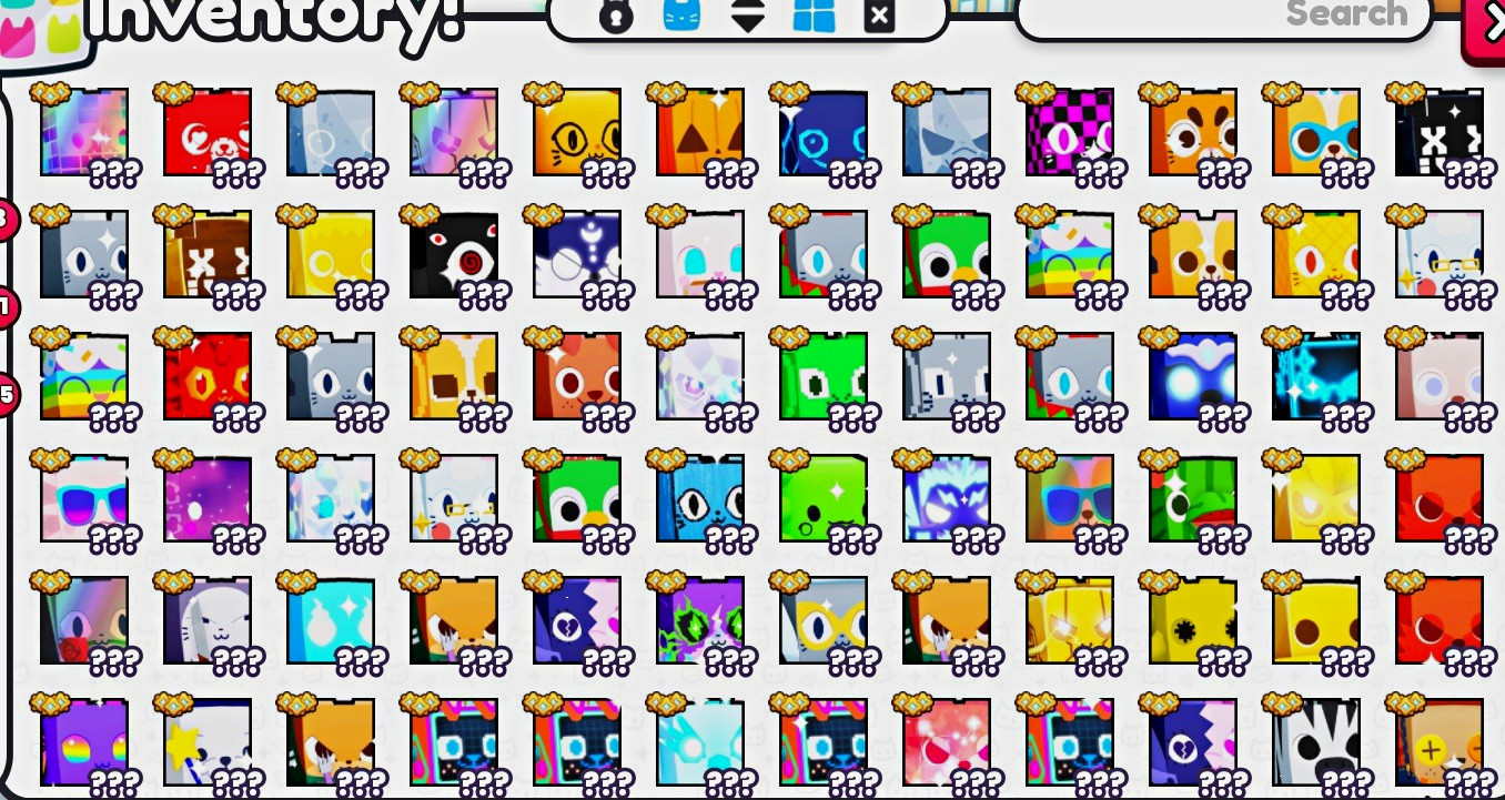Pet Simulator 99 : 72 HUGE PET COLLECTION (All in photo included) - PS99