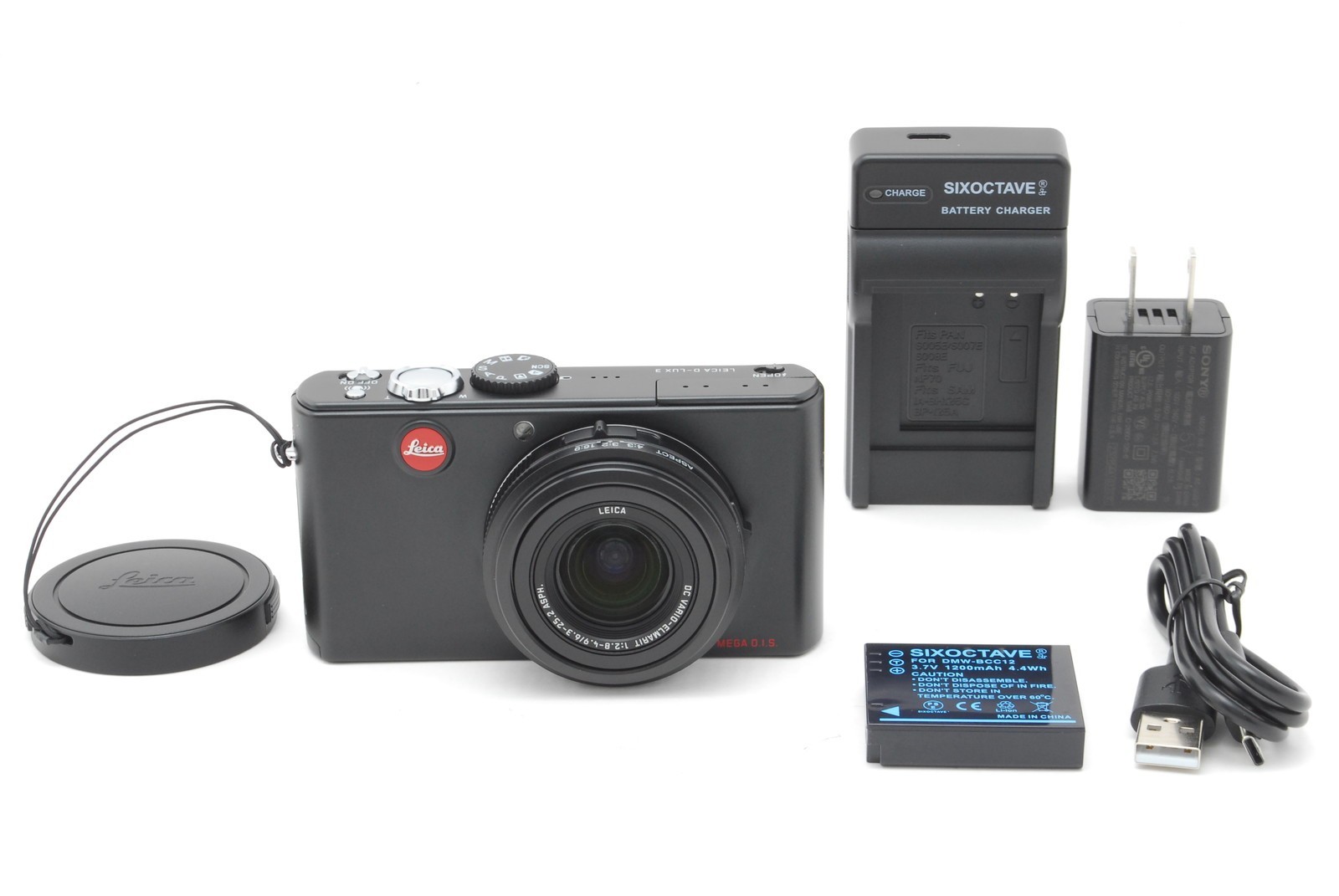 【MINT】Leica  D LUX 3 10.0MP Degital Compact Camera Black