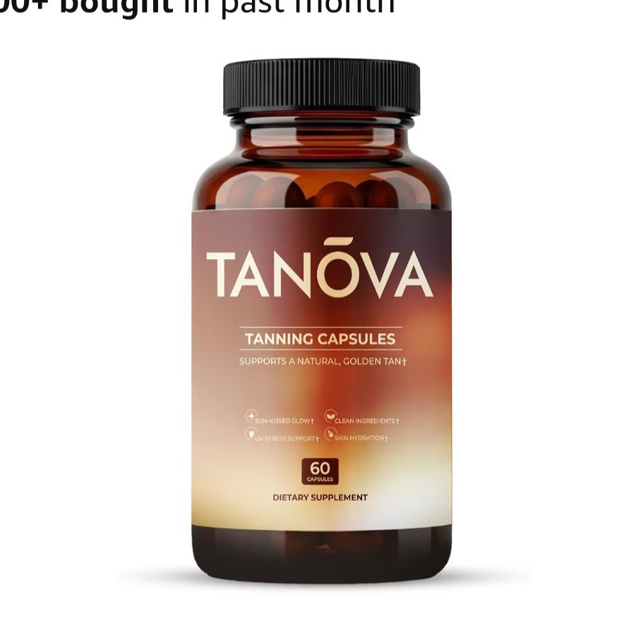 Tanova Tanning Capsules Dietary Supplement Vegan Non-GMO 60 Capsules (2 Bottles) Tanova Tanning Capsules Dietary Supplement Vegan Non-GMO 60 Capsules (2 Bottles)