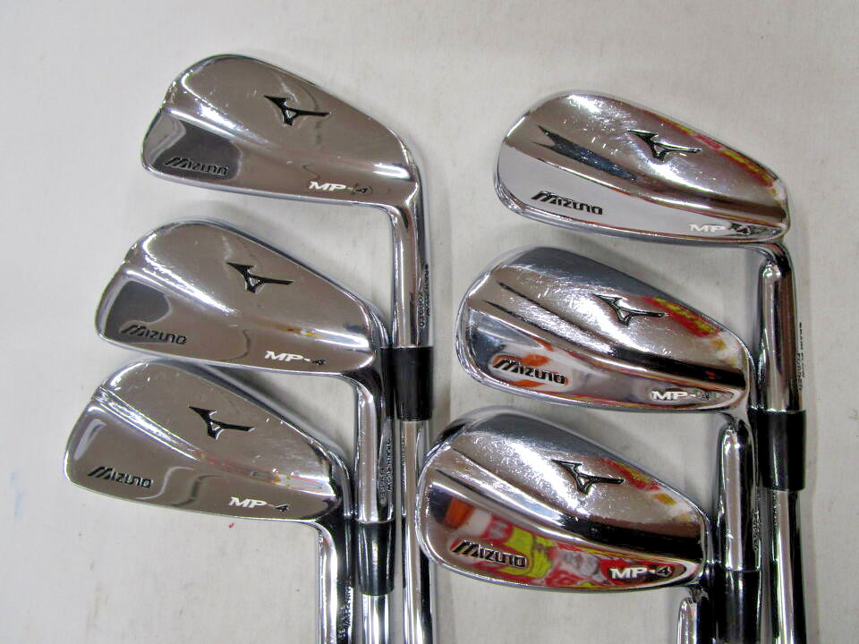 Used Mizuno MP-4 Iron Set  5-9.PW Flex Stiff