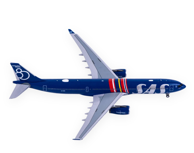 1:400 NG Models SAS Scandinavian LN-RKR A330-300 Diecast Aircraft Plane Model​