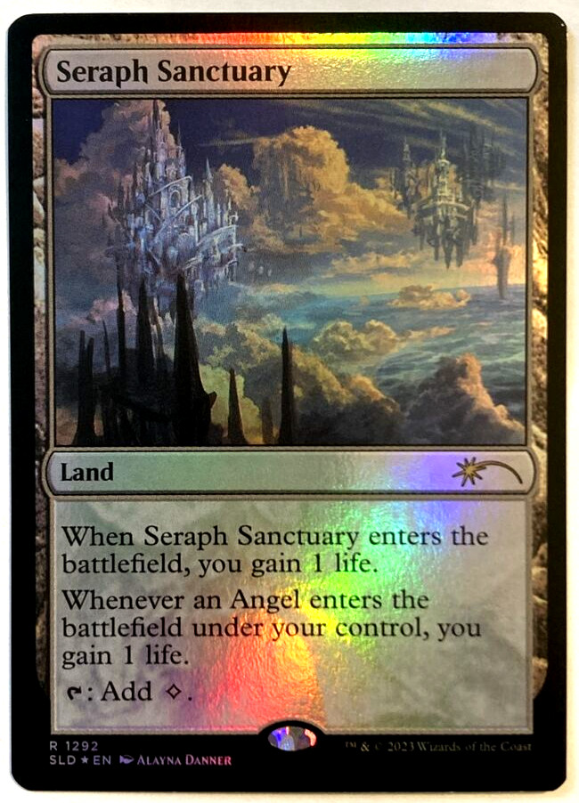 MTG Seraph Sanctuary FOIL Secret Lair Drop: Artist Series: Alayna Danner 1292 NM