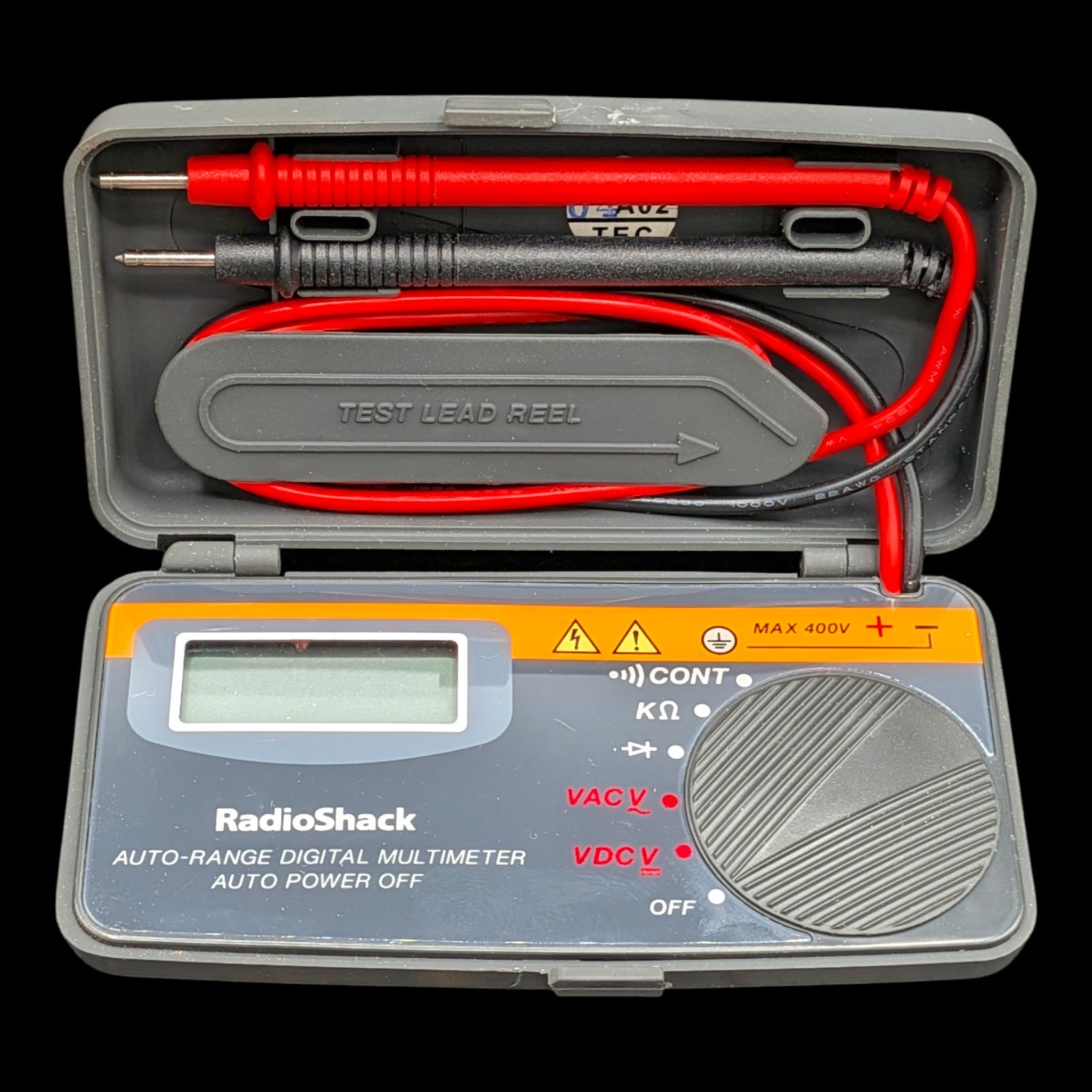 Vintage RadioShack Pocket Ranging LCD Digital Multimeter 22-802 Mint Works Fine