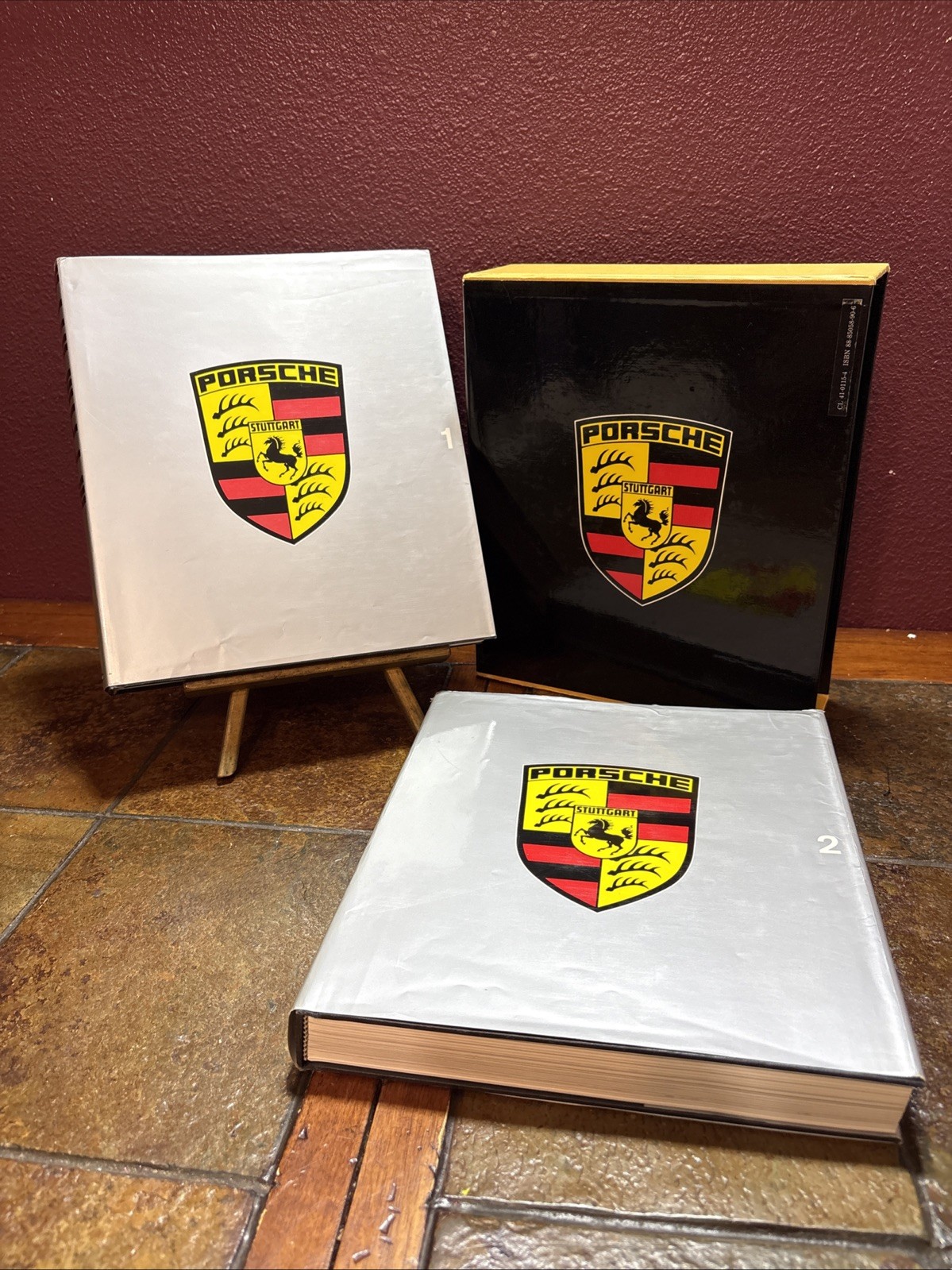 PORSCHE CATALOGUE RAISONNE, 1947-1987 Pasini 1st Edition Hardcover Set, 2 Vols.