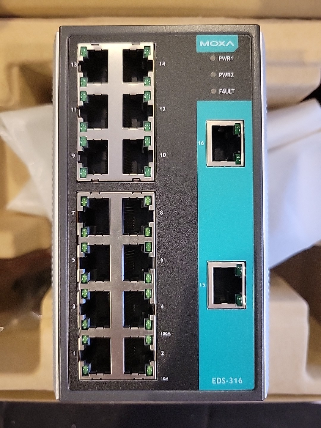 BRAND NEW Moxa EDS-316 Industrial Ethernet Switch FAST  USA