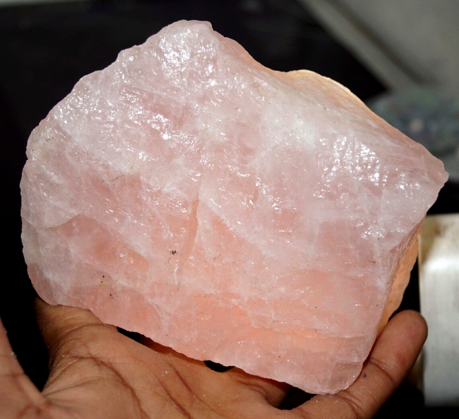 Natural Certified 5065 Ct Pink Morganite Madagascar Earth Rough Loose Gemstone