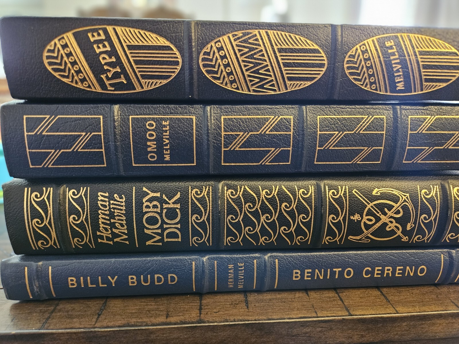 4x Easton Press Herman Melville Lot LEATHER Typee Billy Budd Omoo Moby Dick 4x Easton Press Herman Melville Lot LEATHER Typee Billy Budd Omoo Moby Dick
