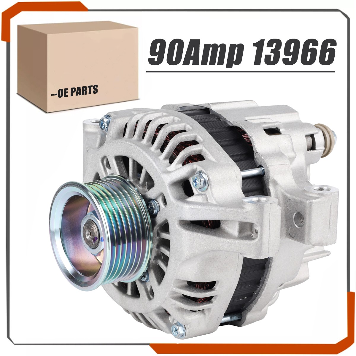 OEM 13966 Alternator For Honda CR-V 2.4L Acura RSX 2.0L 2002 2003 2004 2005 2006
