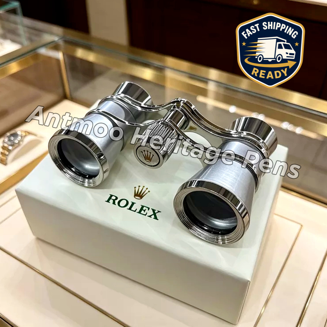 Rolex Silver Opera Binoculars VIP Gift Luxury Display Collectible Rare Piece Rolex Silver Opera Binoculars VIP Gift Luxury Display Collectible Rare Piece