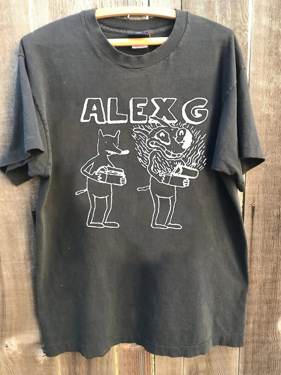 90s Reprint Alex G Classic style Charcoal Men Women T shirt Unisex S-5XL